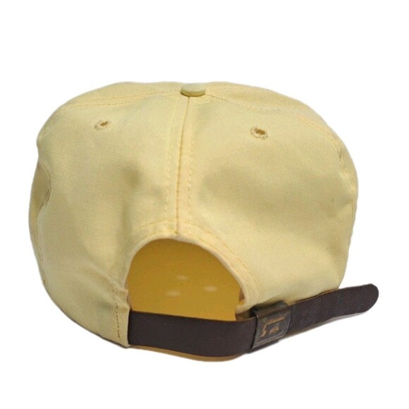 Vintage Masters Golf Rope Derby Hat Cap Yellow Green Augusta USA Made - Picture 4 of 10